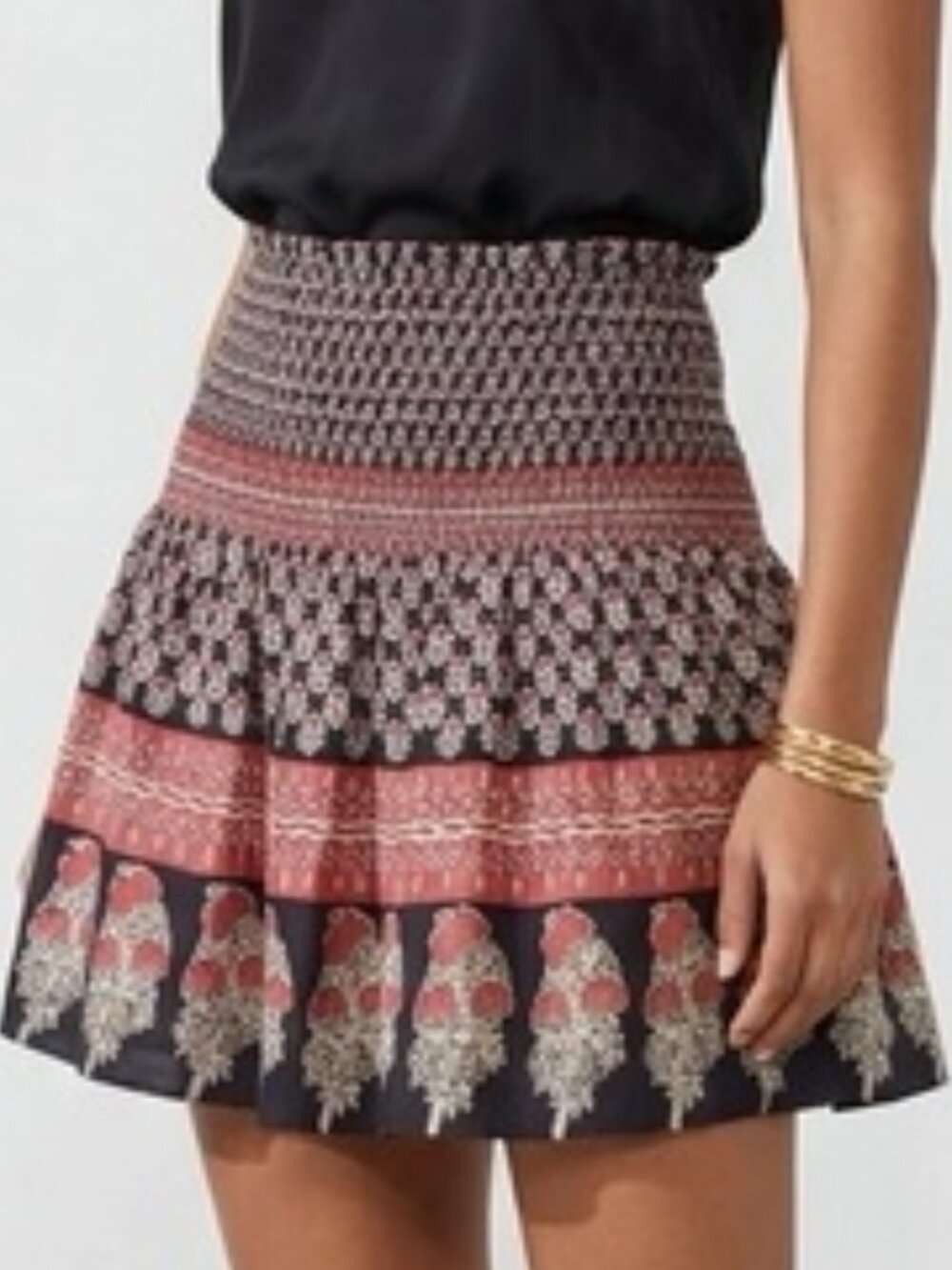 Ulla Johnson Silk Floral Mini Skirt – Like New